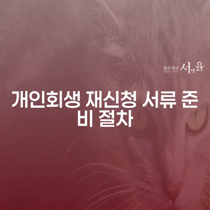 개인회생 재신청 서류 준비 절차, 어떻게 진행해야 할까요?